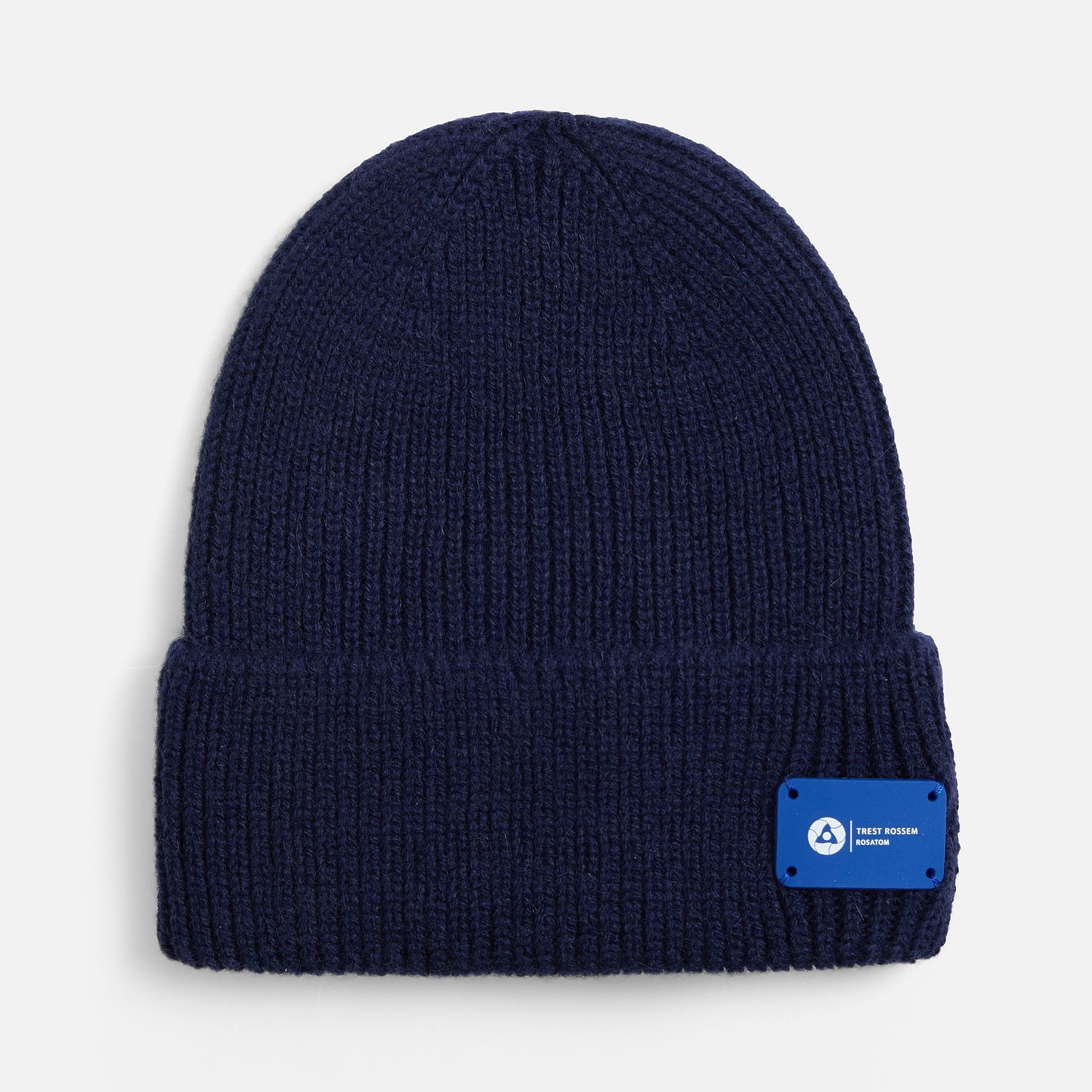 Лейбл из ПВХ Kreta, S, синий с логотипом