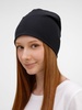 Шапка Senti, черная с логотипом