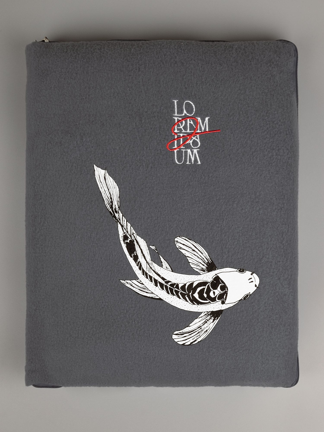 Дорожный плед-подушка Pathway 2, серый