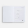 Ежедневник Nebraska, недатированный, белый