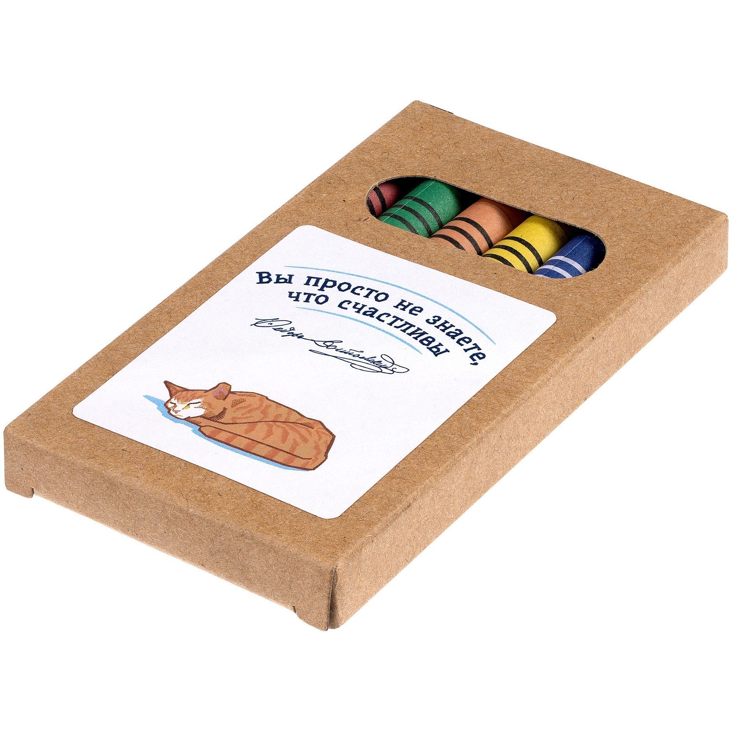 Набор восковых мелков Pencilvania Wax с логотипом