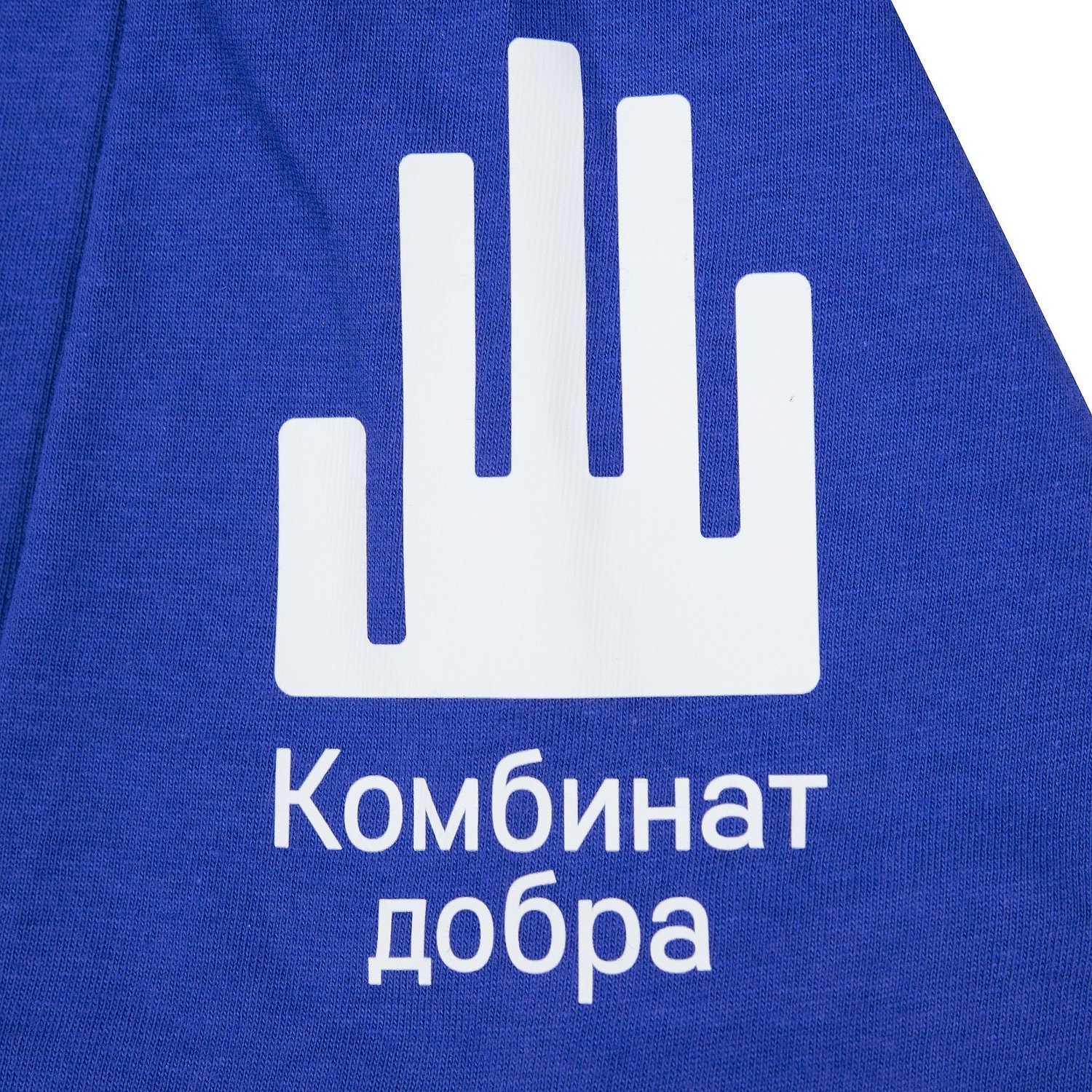 Футболка унисекс Regent 150, ярко-синяя (royal) с логотипом