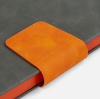 Ежедневник Grande Strap на заказ, датированный, серый с логотипом