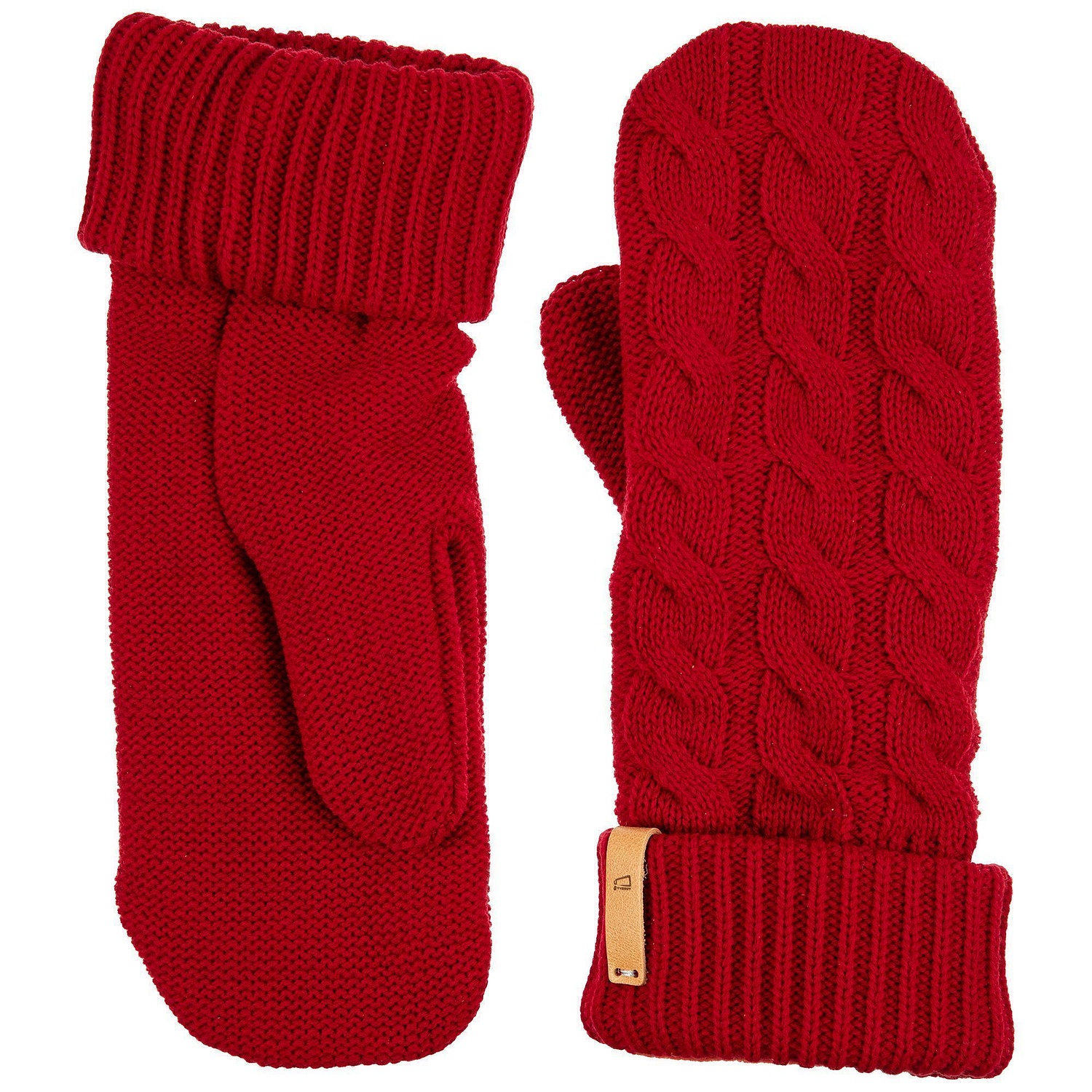 Лейбл кожаный Beta, XS, бежевый с логотипом