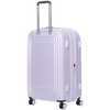 Чемодан Logoduck M, сиреневый с логотипом