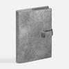Ежедневник Repute, недатированный, серый с логотипом