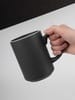 Кружка Mugful, темно-серая (графитовая) с логотипом