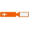 Багажная бирка Devon, оранжевая с логотипом