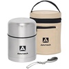 Термос для еды «Арктика 500» в чехле, стальной с логотипом