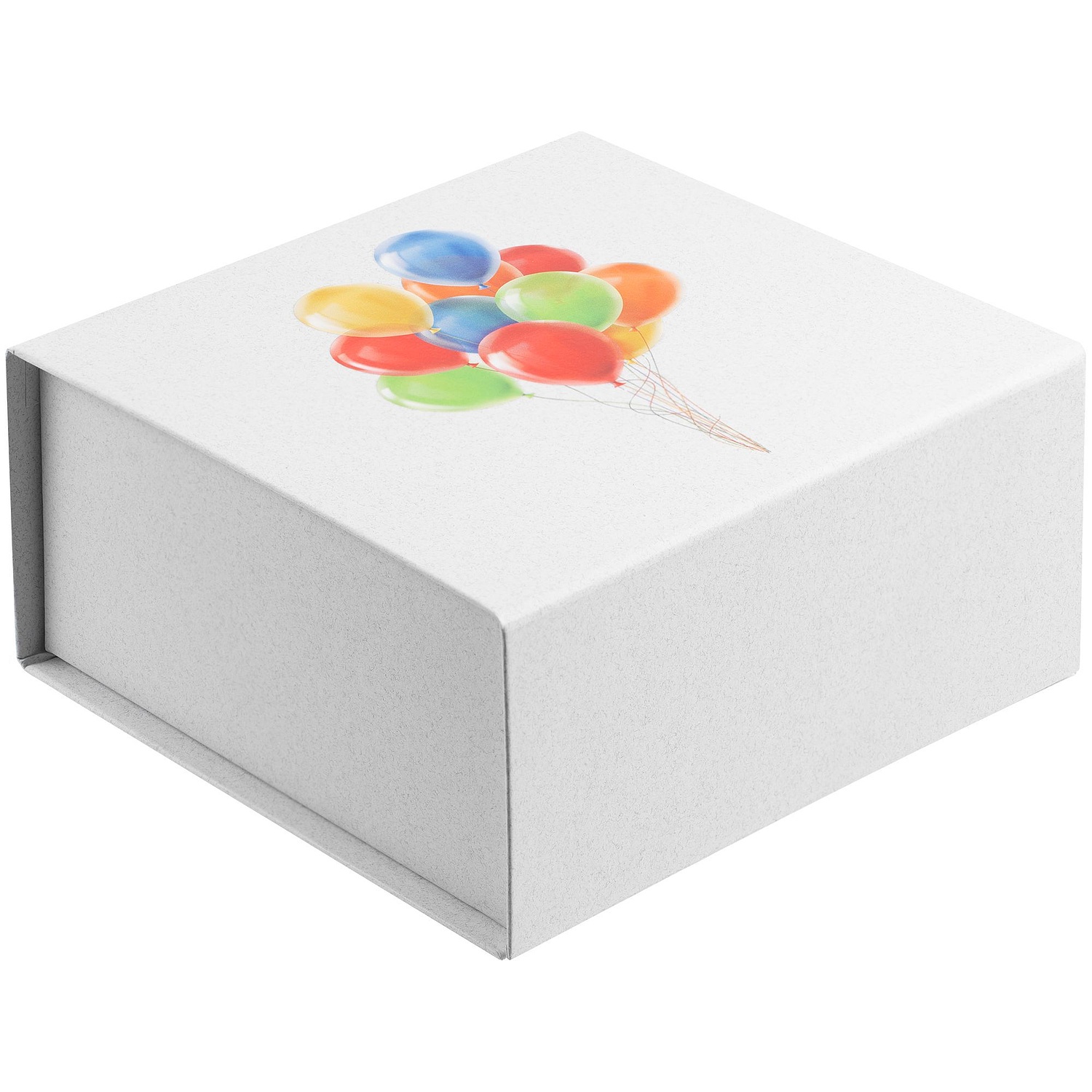 Коробка Eco Style, белая с логотипом