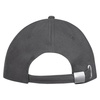 Бейсболка Buffalo, темно-серая со светло-серым с логотипом
