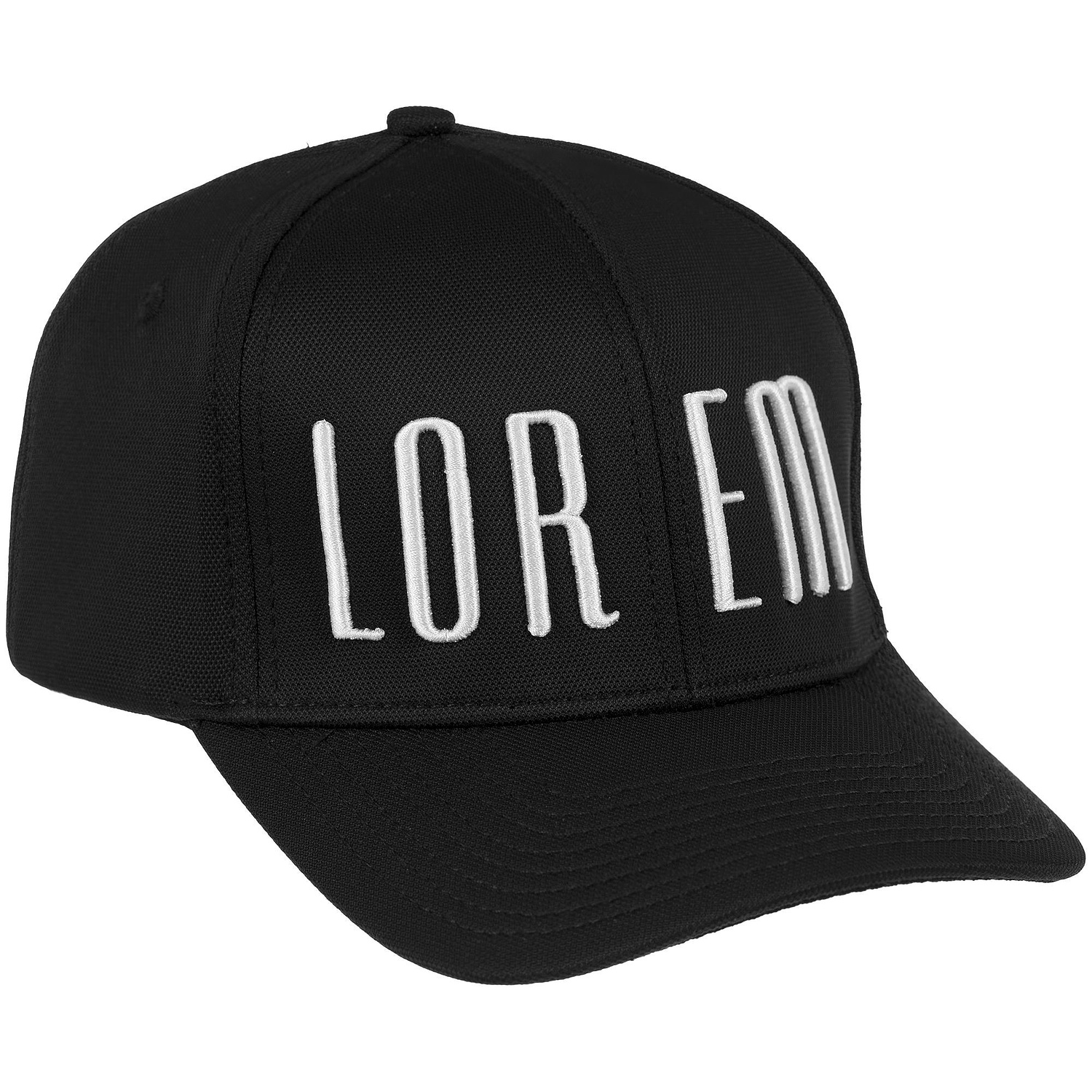 Бейсболка Harris, черная с логотипом