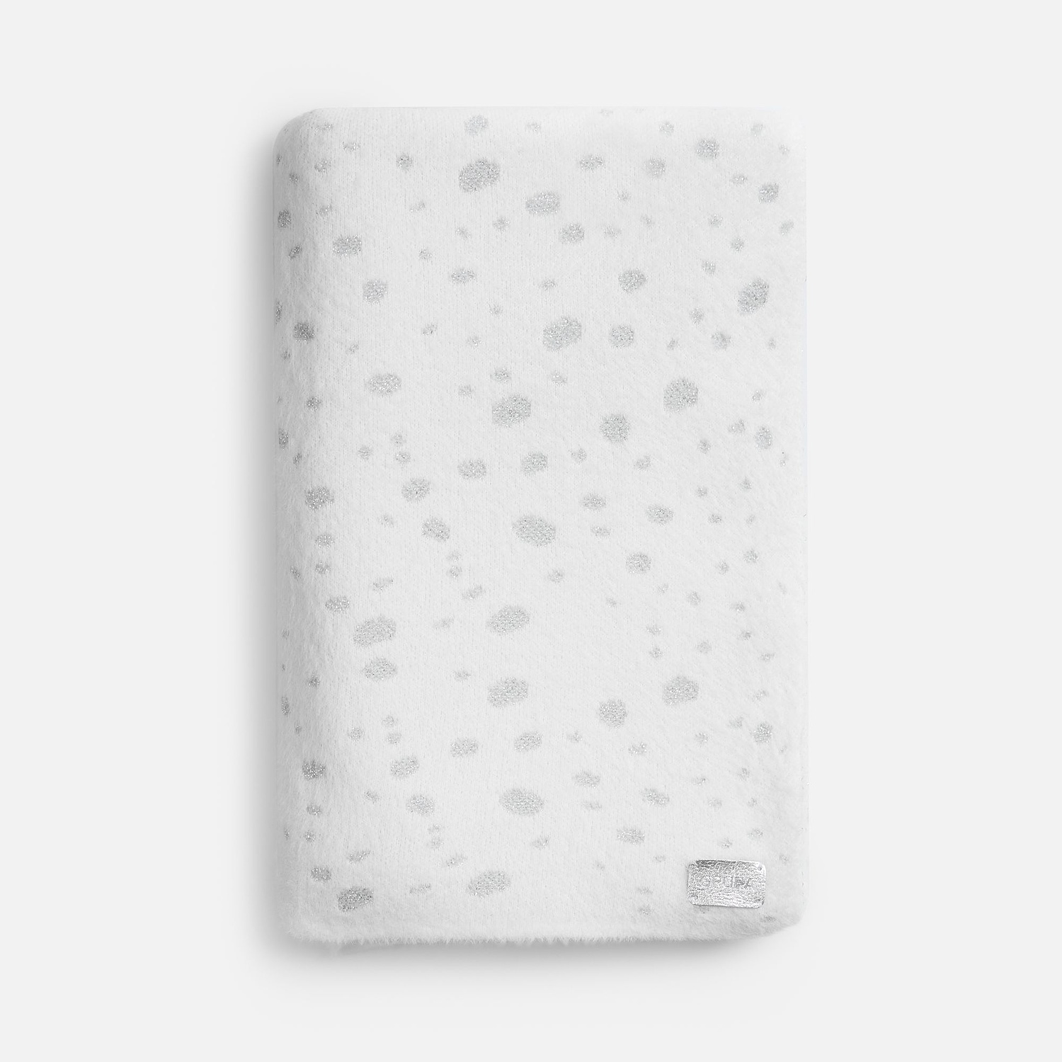 Лейбл Corolla Metal, S, серебряный с логотипом