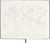 Ежедневник Moleskine Classic Large, датированный, черный
