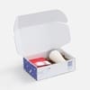 Коробка самосборная Capsie Light с печатью на заказ с логотипом