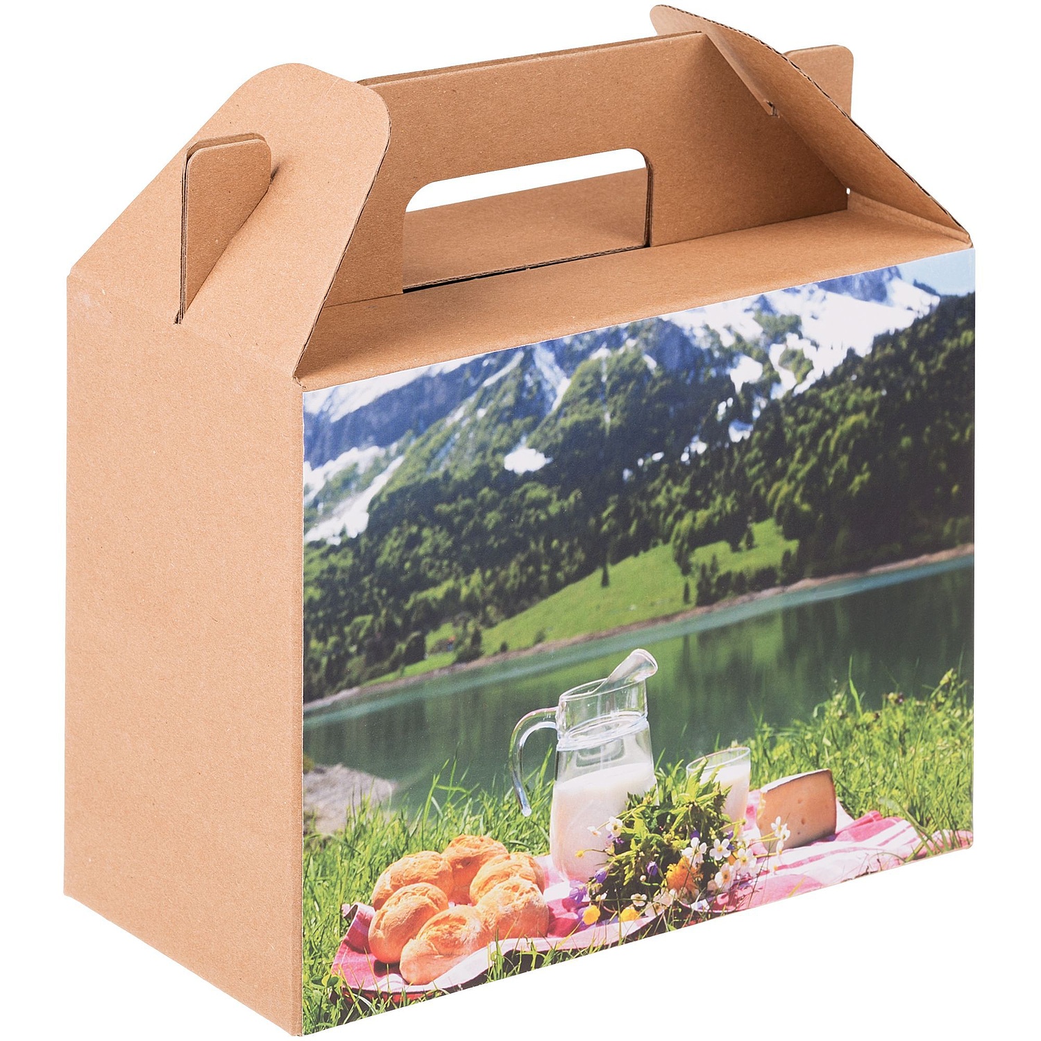 Коробка Taken с логотипом