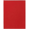 Ежедневник Flat Maxi, недатированный, красный с логотипом