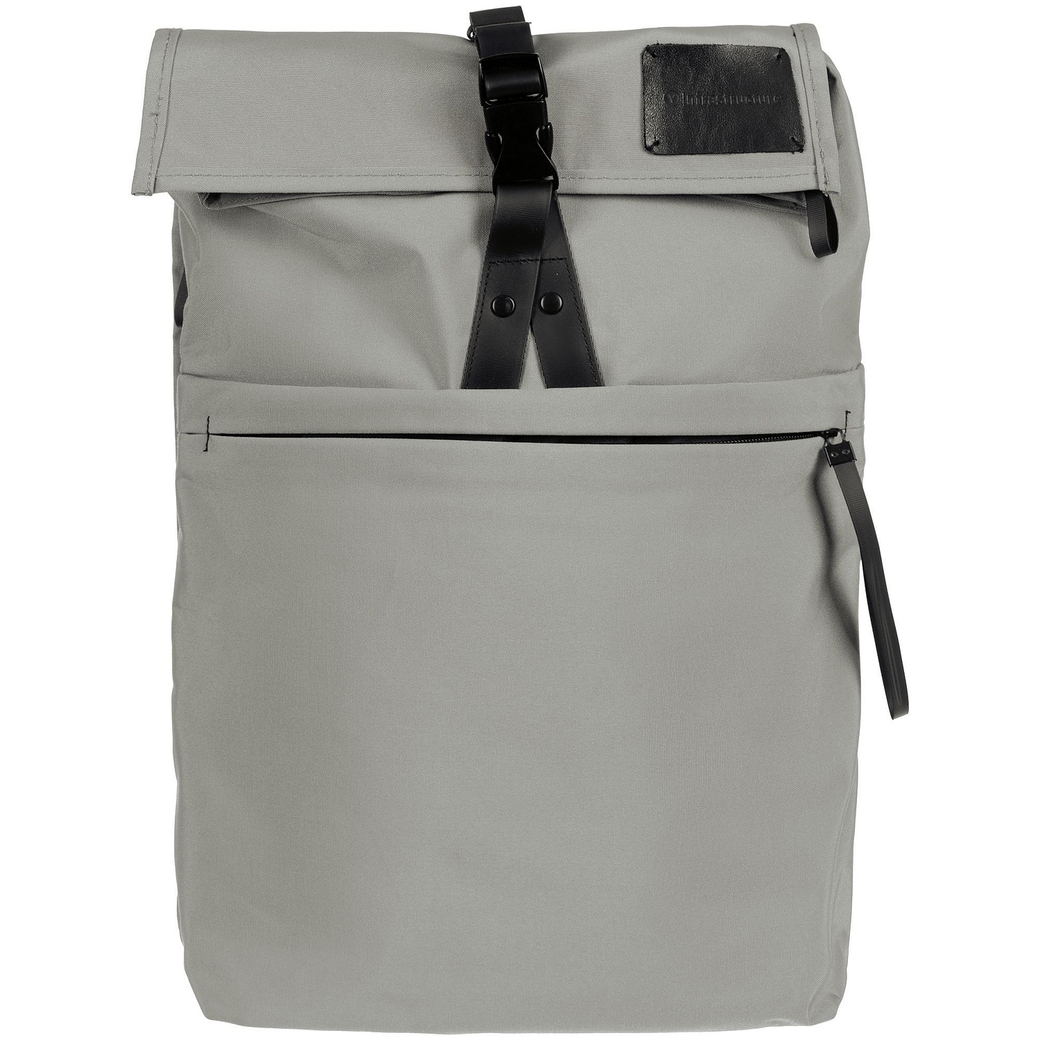 Лейбл кожаный Beta, XL, черный с логотипом