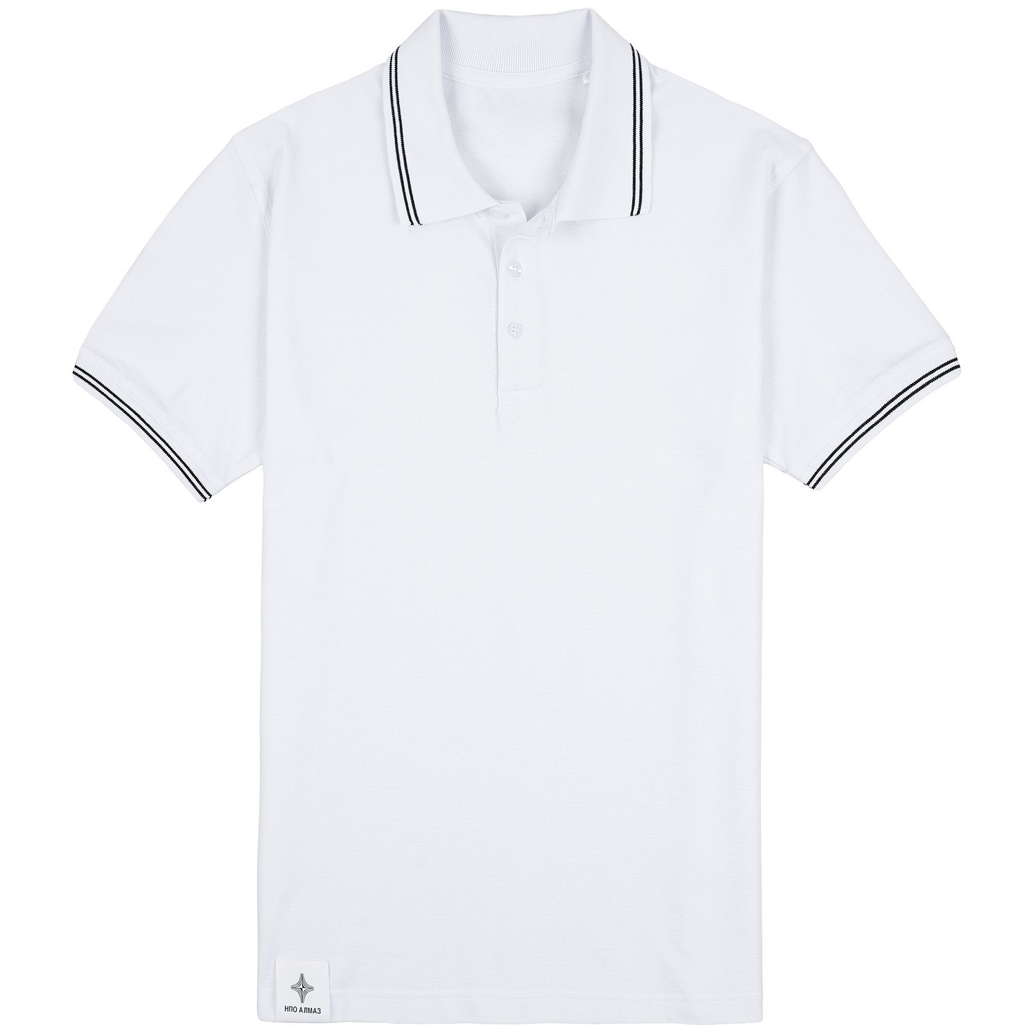 Рубашка поло Virma Stripes, белая с логотипом