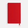Ежедневник Shall Light, недатированный, красный с логотипом