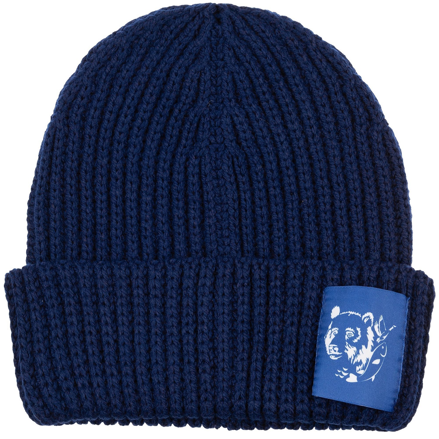 Шапка Nordkapp, темно-синяя с логотипом