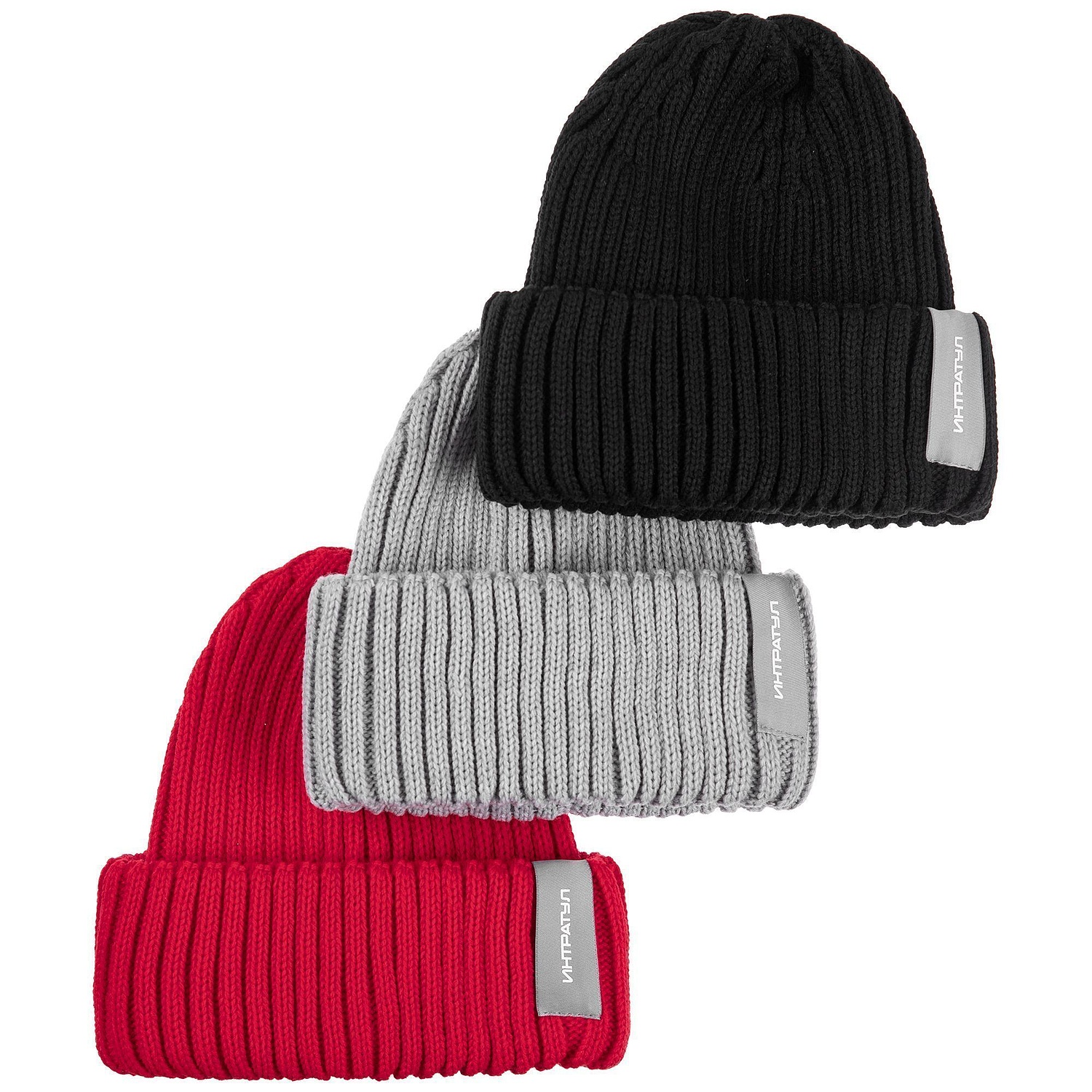 Шапка Hipsta, черная с логотипом