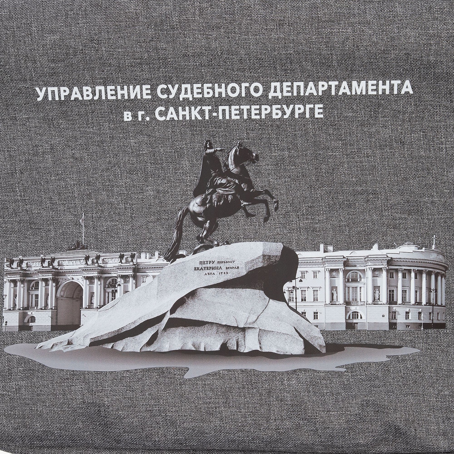 Конференц-сумка The First, серая