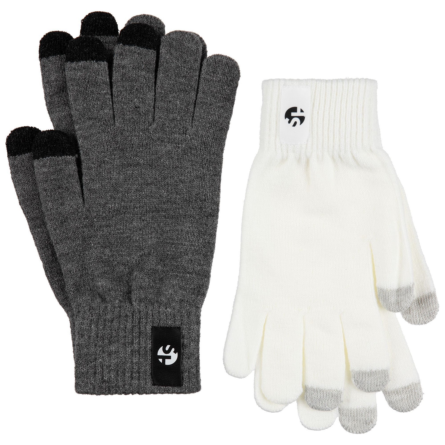 Лейбл тканевый Epsilon, XXS, черный с логотипом