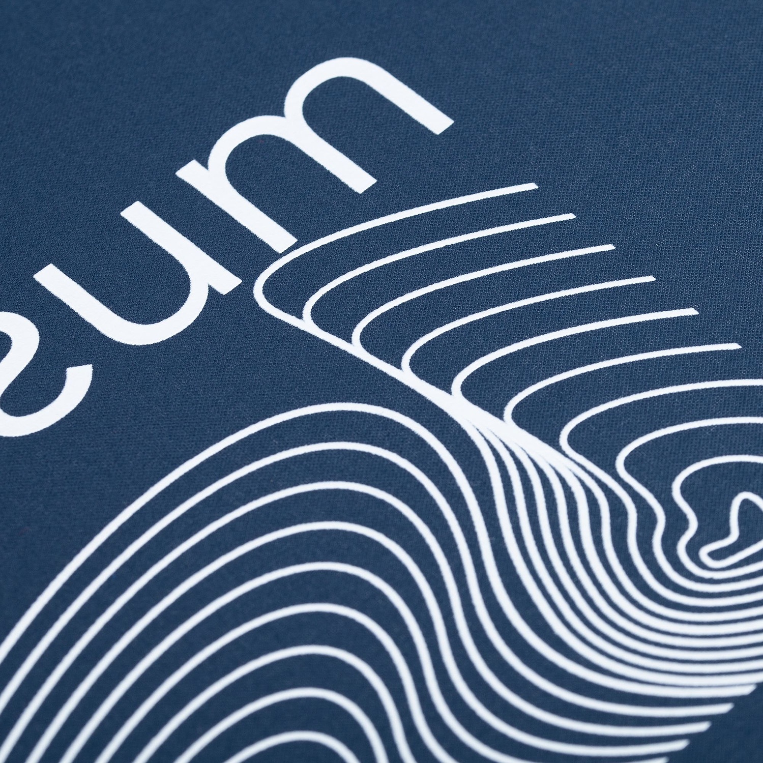 Зонт складной Monsoon, темно-синий с логотипом