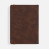 Ежедневник Urban Hard, недатированный, коричневый с логотипом