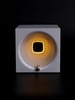 Bluetooth-колонка с подсветкой Volumetric, белая с логотипом
