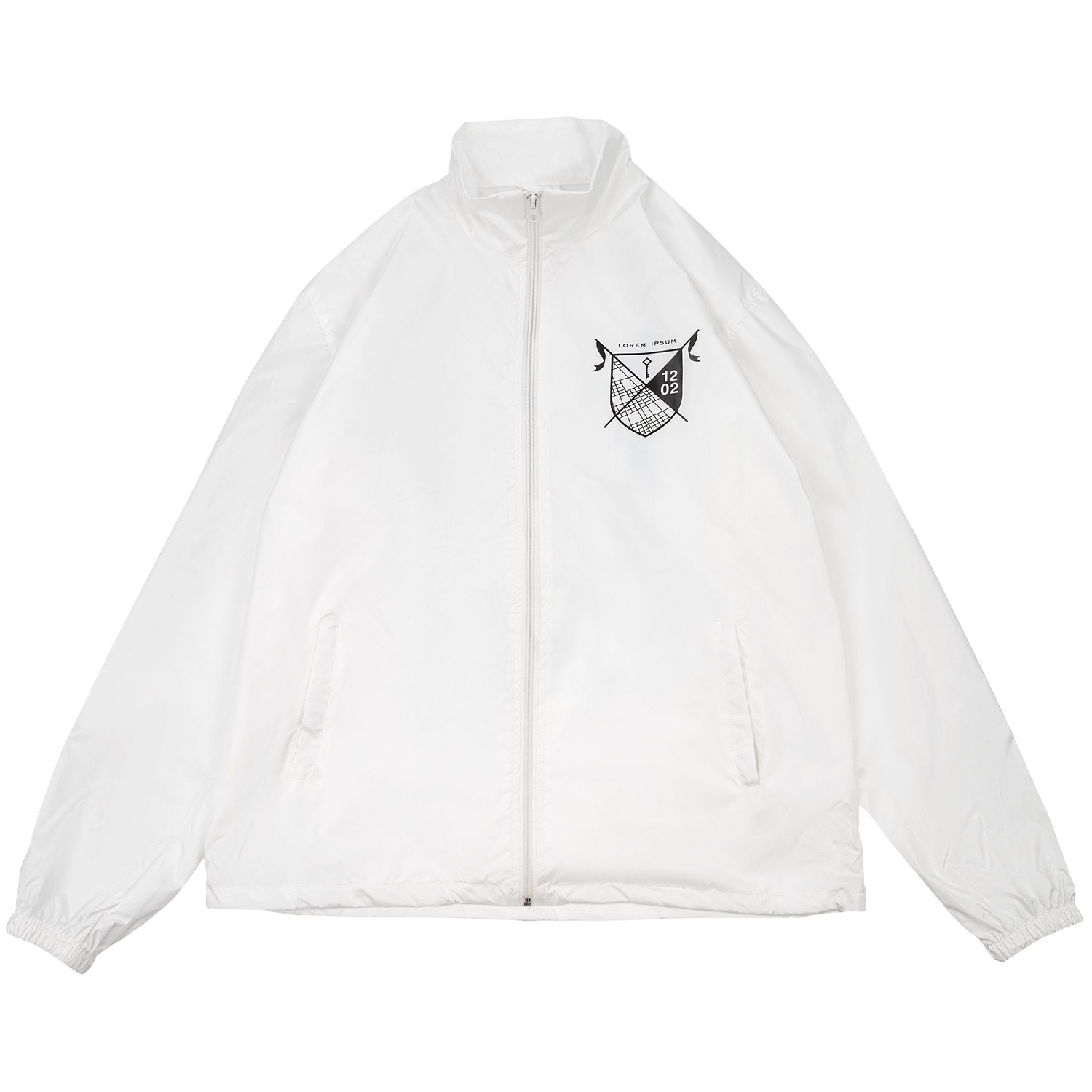 Ветровка Kivach, белая с логотипом