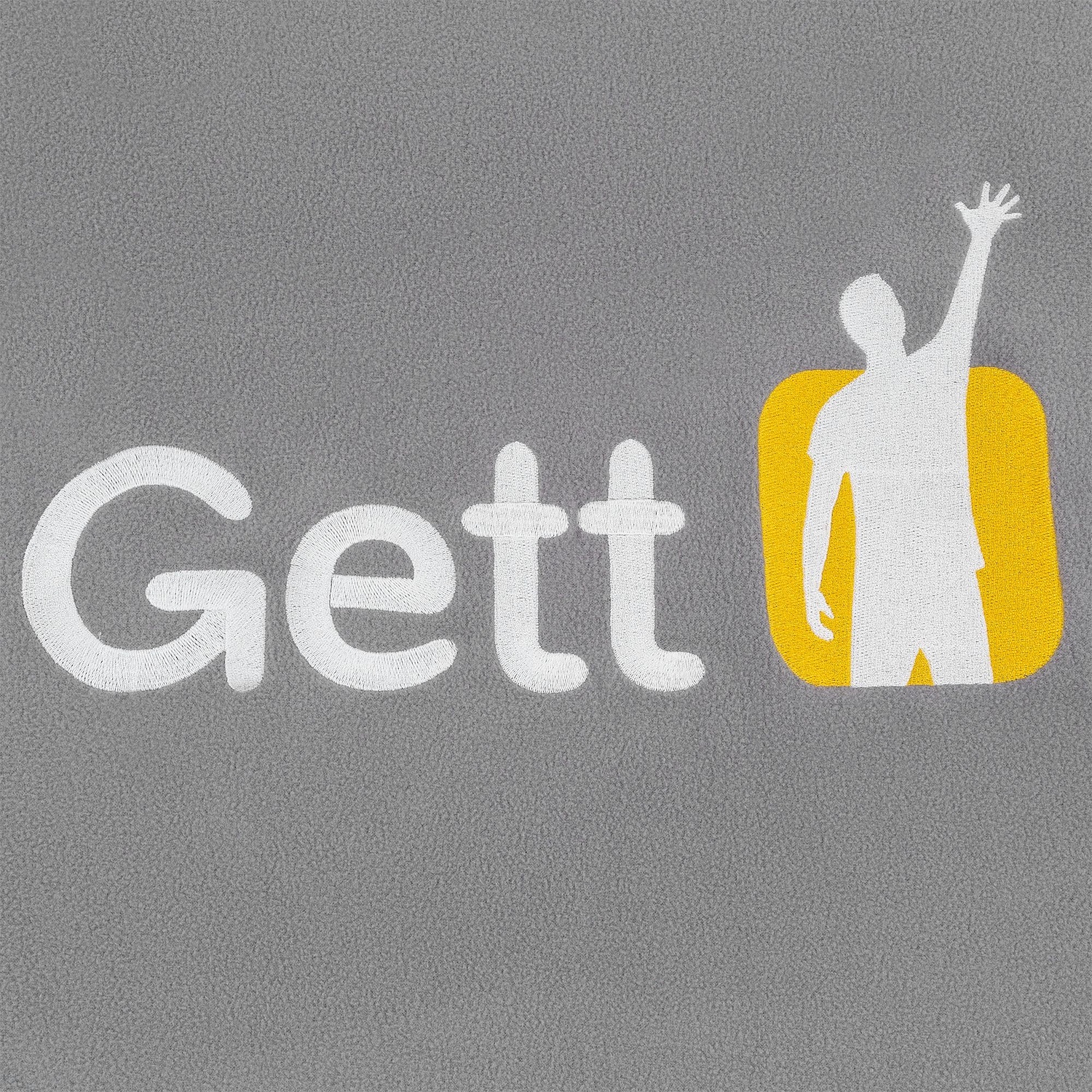 Флисовый плед Warm&Peace XL, серый