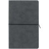 Ежедневник Nubuk, недатированный, темно-серый с логотипом