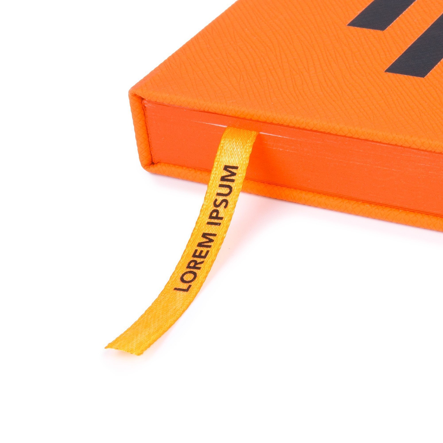 Ежедневник Peel, недатированный, оранжевый с логотипом