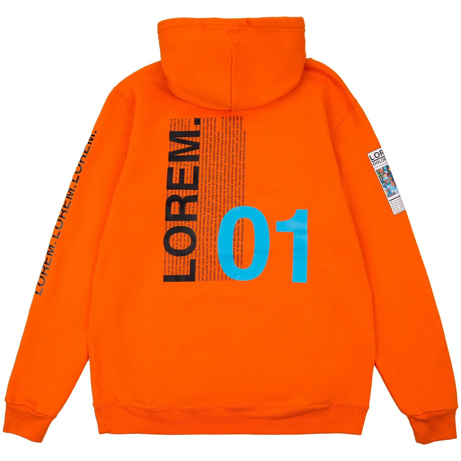 Толстовка с капюшоном Snake II красная с логотипом