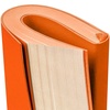 Ежедневник Flat Mini, недатированный, оранжевый с логотипом
