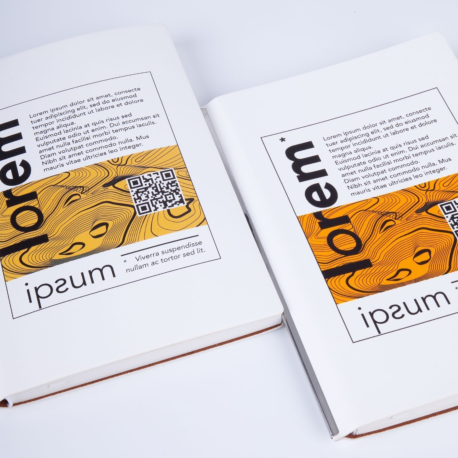 Ежедневник Kroom, недатированный, белый