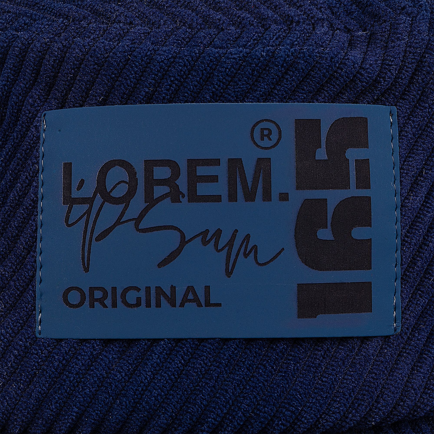 Панама Soft Core, темно-синяя с логотипом