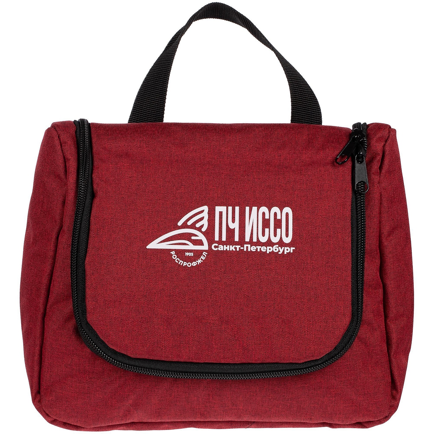 Несессер Simon, бордовый с логотипом