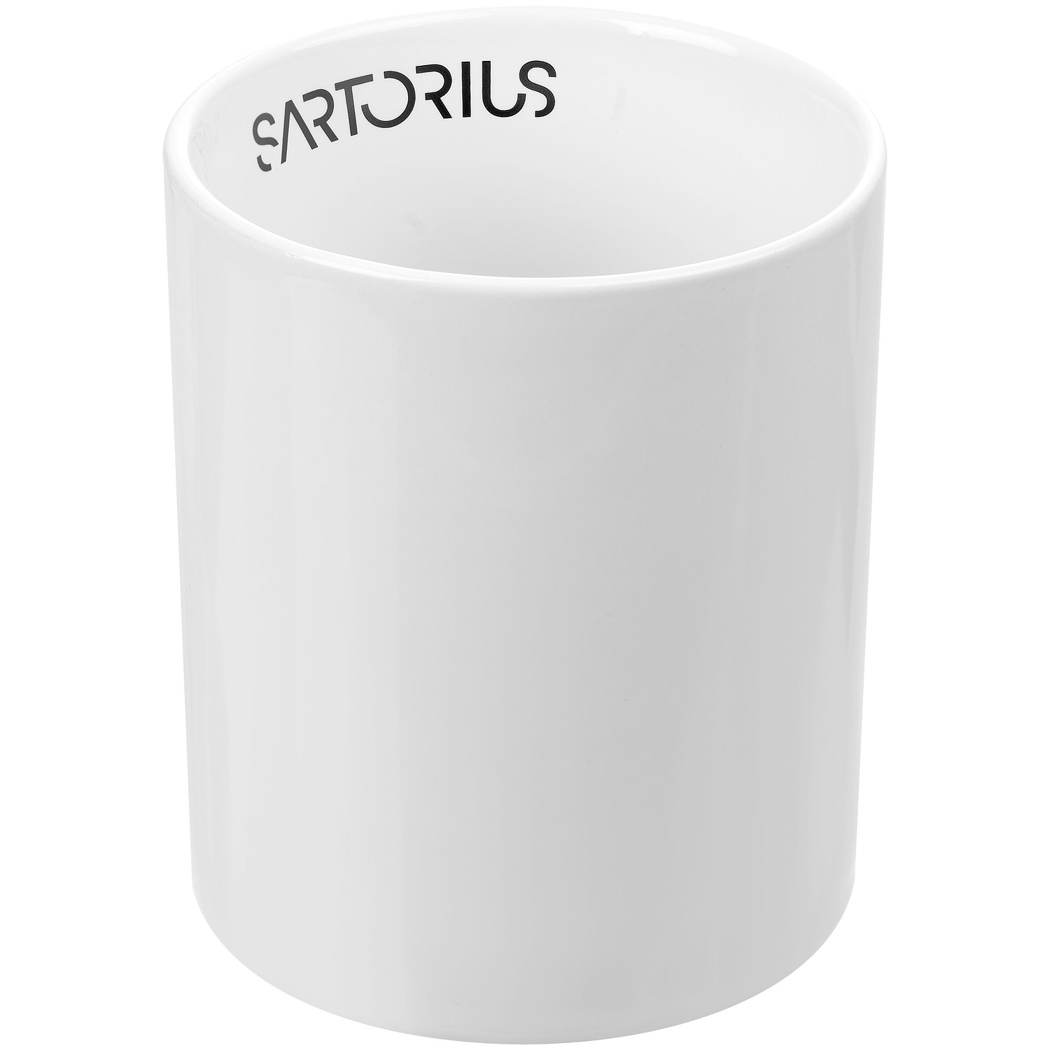 Кружка Promo, красная с белым с логотипом