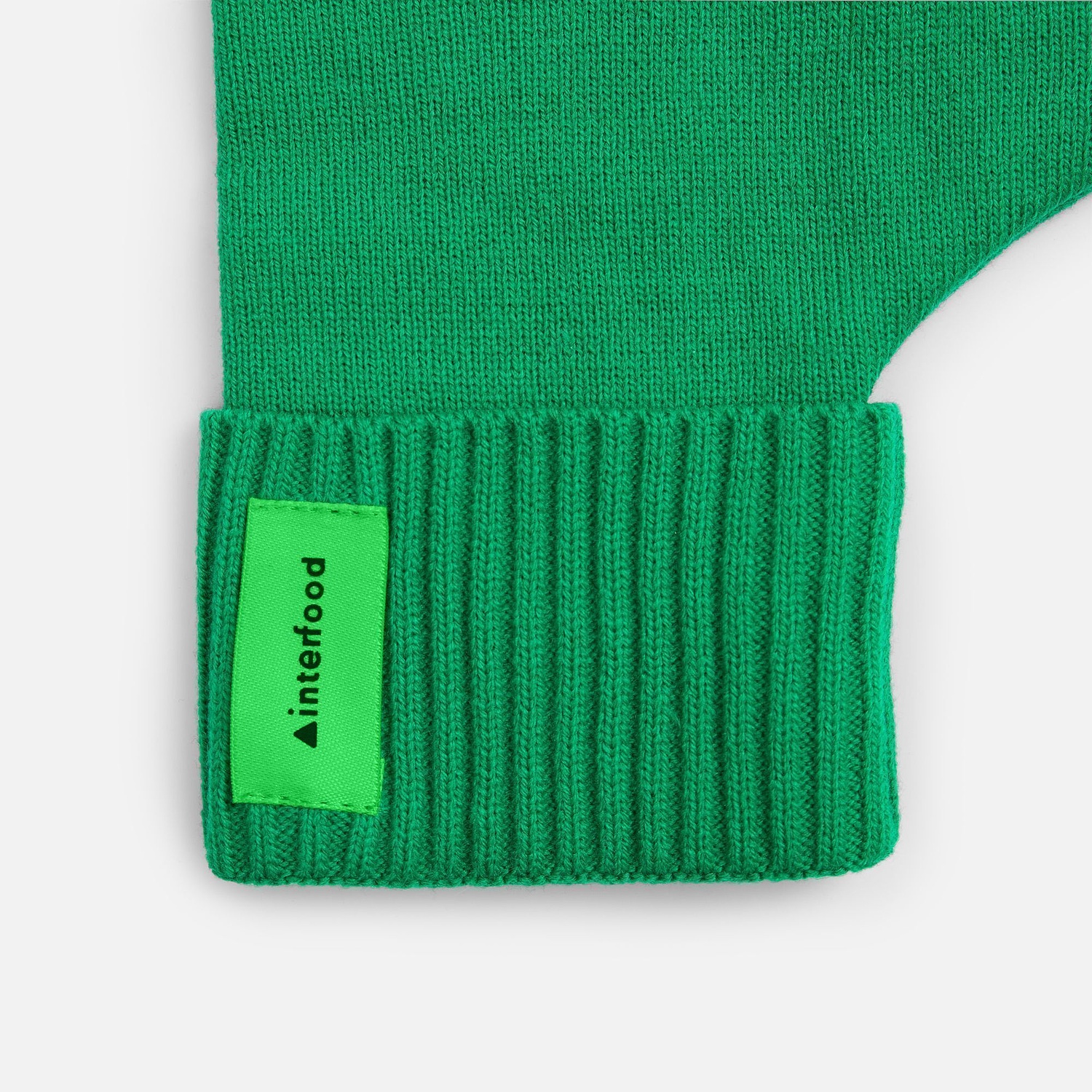 Лейбл тканевый Epsilon, XXS, зеленый неон