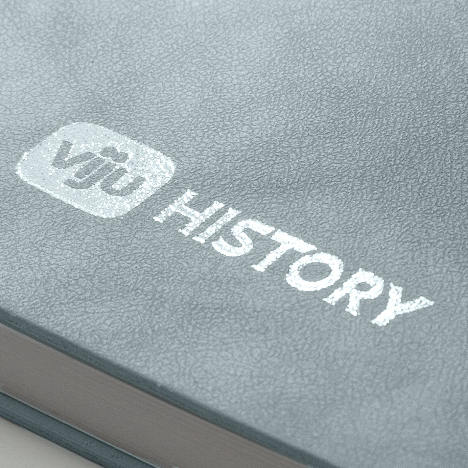 Ежедневник Kuka, недатированный, серый с логотипом