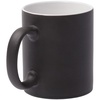 Кружка Promo матовая, черная с логотипом