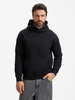 Худи унисекс оверсайз Daylero, черное, размер 3XL/4XL