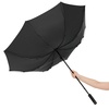 Зонт-трость U.900, черный с логотипом