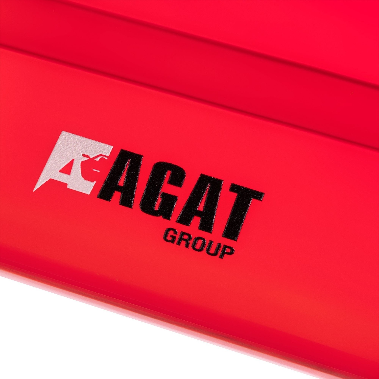 Бутылка для воды Holo, красная с логотипом