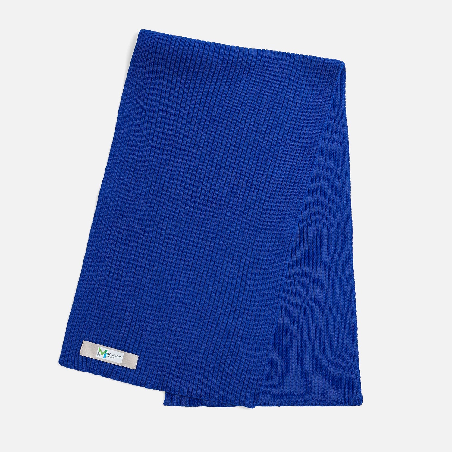 Шарф Yong, синий с логотипом