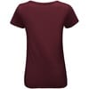 Футболка женская Martin Women, бордовая с логотипом