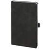 Ежедневник Nubuck Touch, недатированный, черный с логотипом